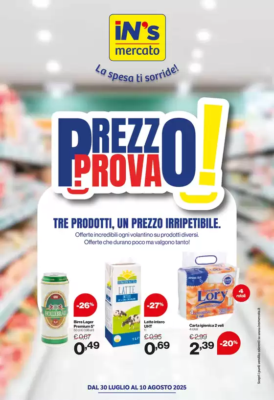Prezzo prova!