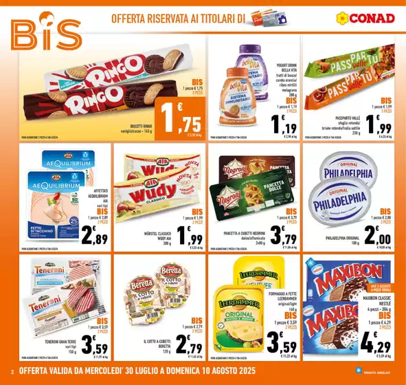 BIS Prendi 2, Paghi 1