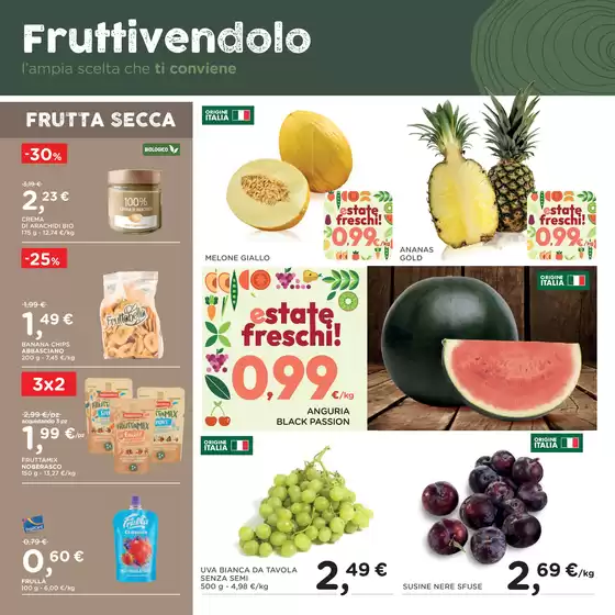 OFFERTE VALIDE DA MERCOLEDÌ 30 LUGLIO A MARTEDÌ 19 AGOSTO 2025