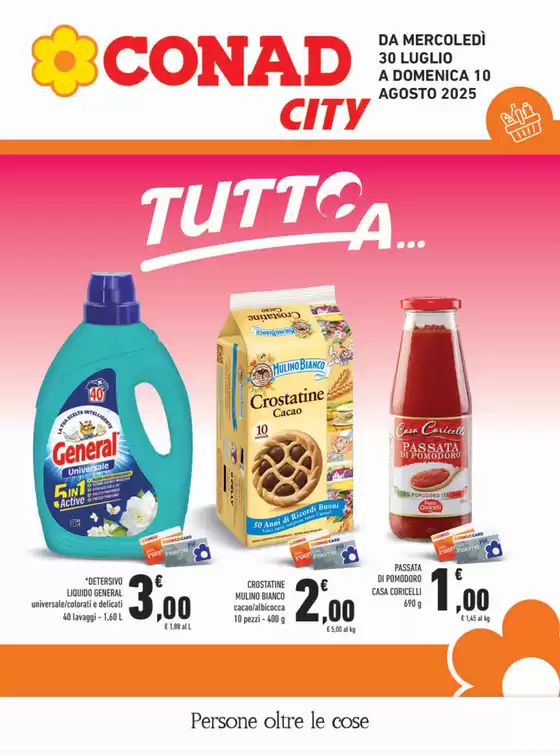 Volantino Conad City a Villapiana | Tutto a... | 2025-07-30T00:00:00.000Z - 2025-08-10T00:00:00.000Z