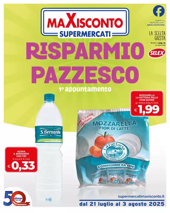 Risparmio pazzesco