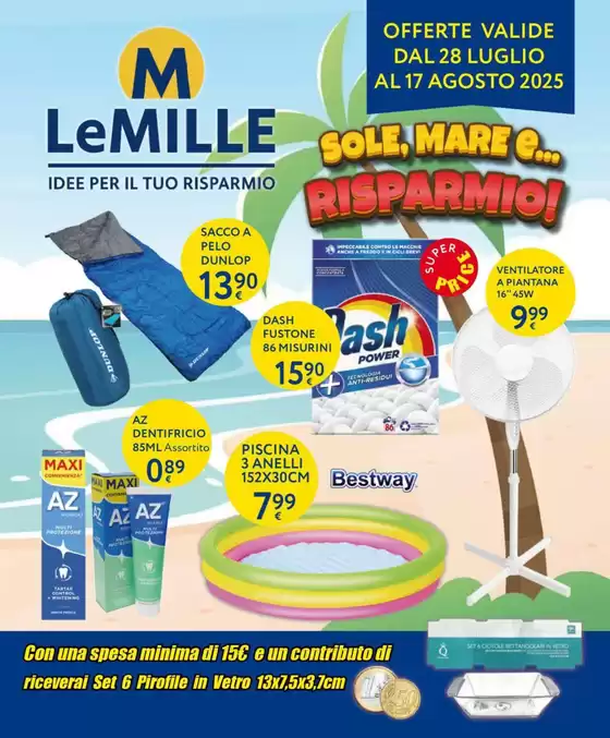 Sole, mare e... risparmio!