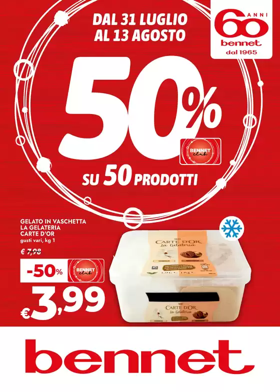 50% su 50 prodotti 
