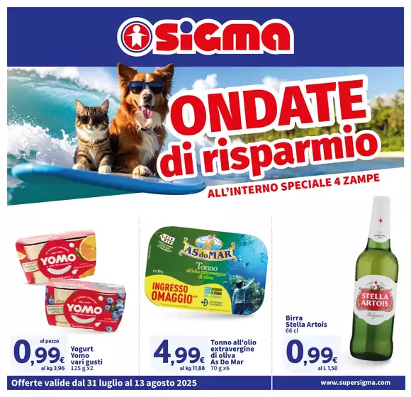 Ondate di risparmio, Sigma