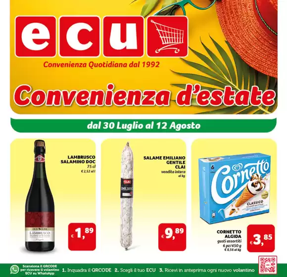 Volantino Ecu a Ripacandida | Convenienza d'estate | 2025-07-30T00:00:00.000Z - 2025-08-12T00:00:00.000Z