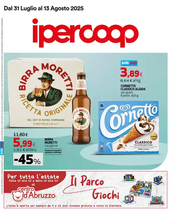 Dal 31 Luglio al 13 Agosto 2025