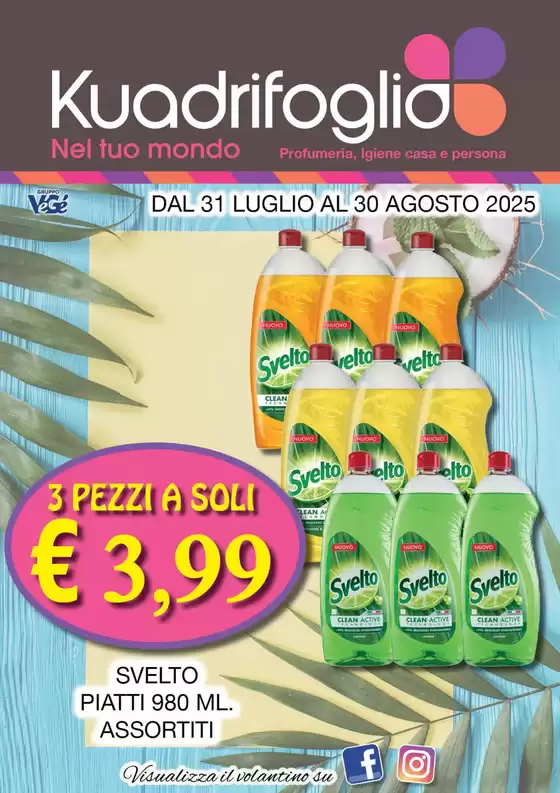 DAL 31 LUGLIO AL 30 AGOSTO 2025