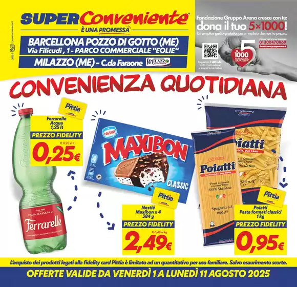 Convenienza quotidiana
