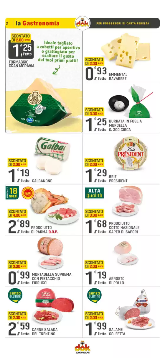 Tanti prodotti scontati