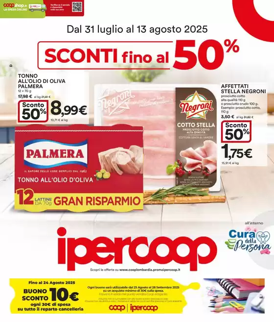 Sconti fino al 40%