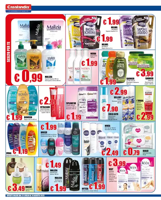Ad agosto, il caldo risparmio