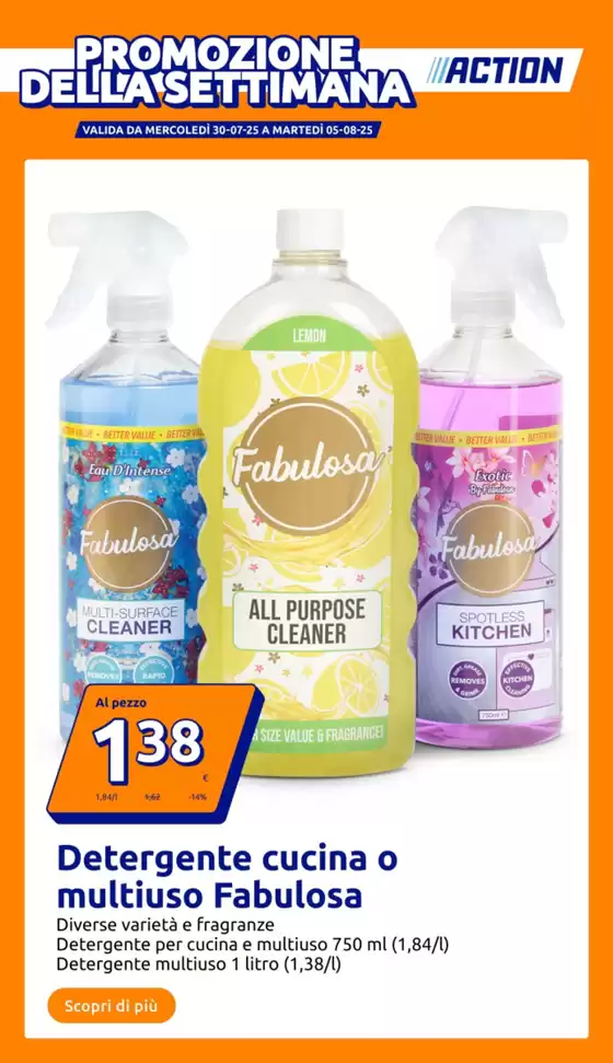 Promozione della settimana