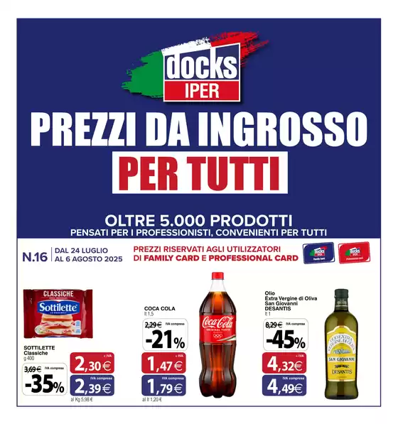 Prezzi da ingrosso per tutti