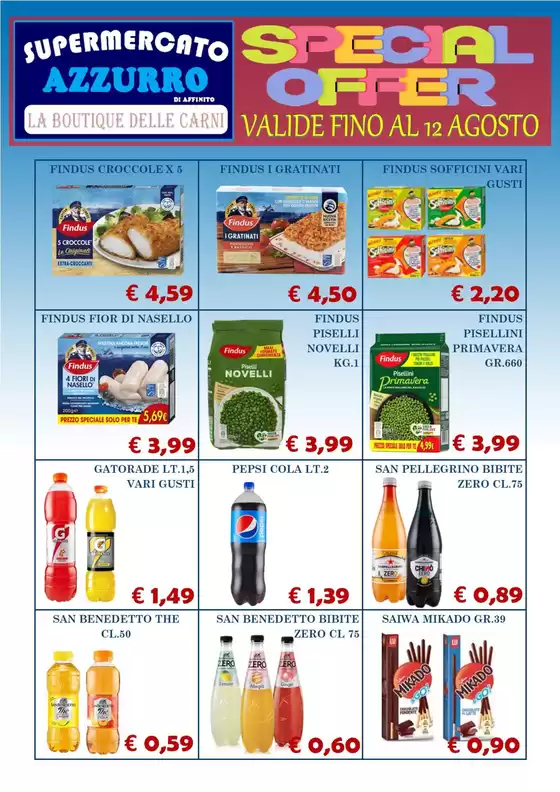 Valide fino al 12 agosto