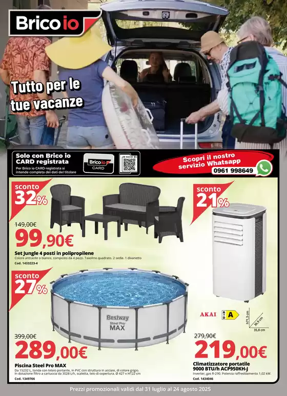 Tutto per le tue vacanze