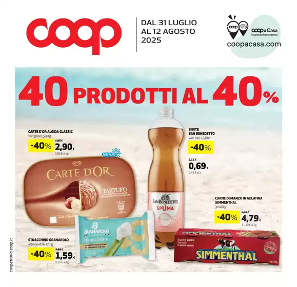 40 PRODOTTI AL 40%