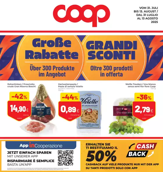 Grandi sconti