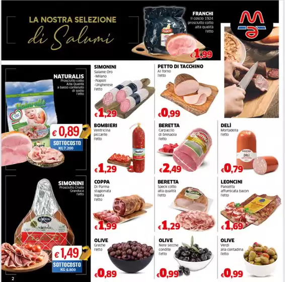 Sottocosto freschi 
