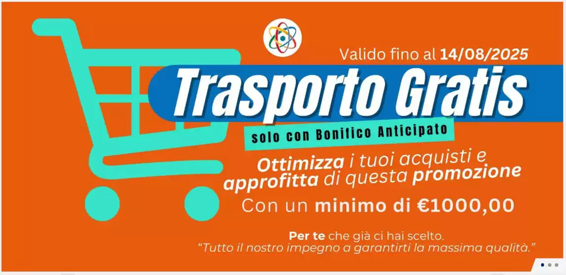 Trasporto gratis