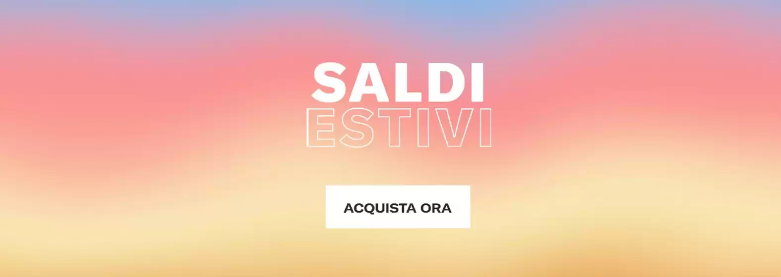 Saldi estivi