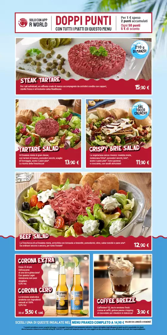 Menu estate