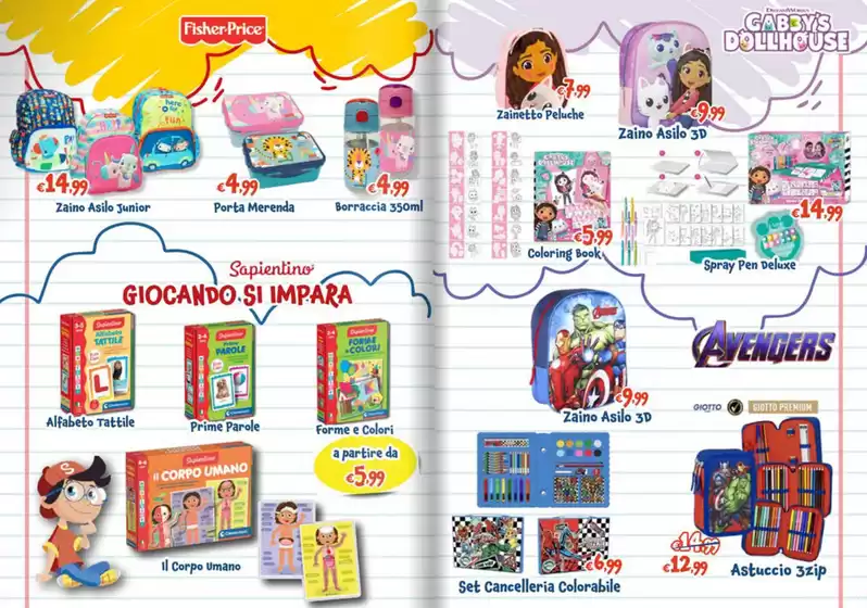 Offerte valide dal 1 al 31 agosto