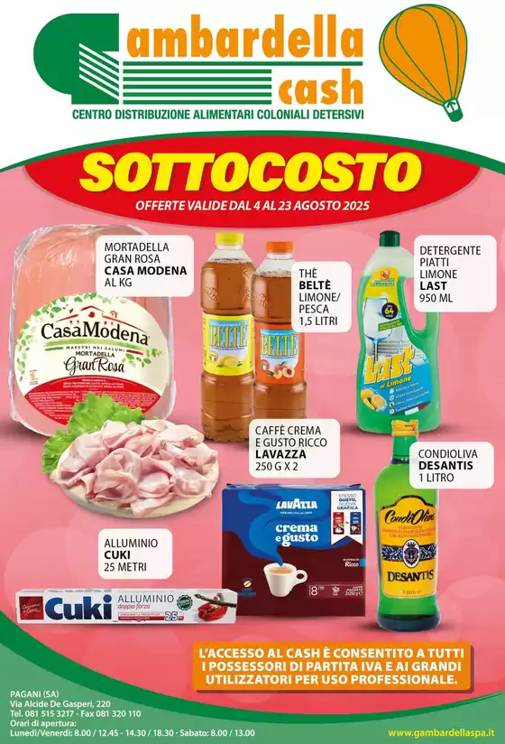 Sottocosto