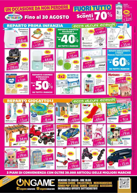 Fuori tutto con Sconti 70%