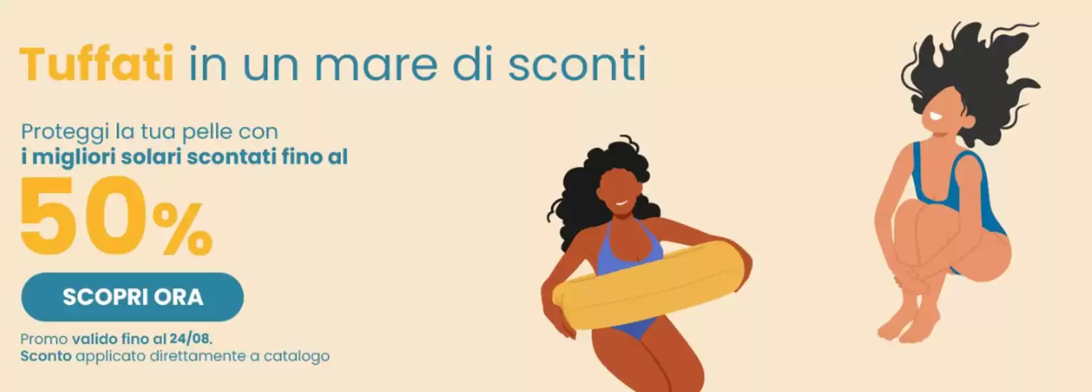 Sconti fino al 50%