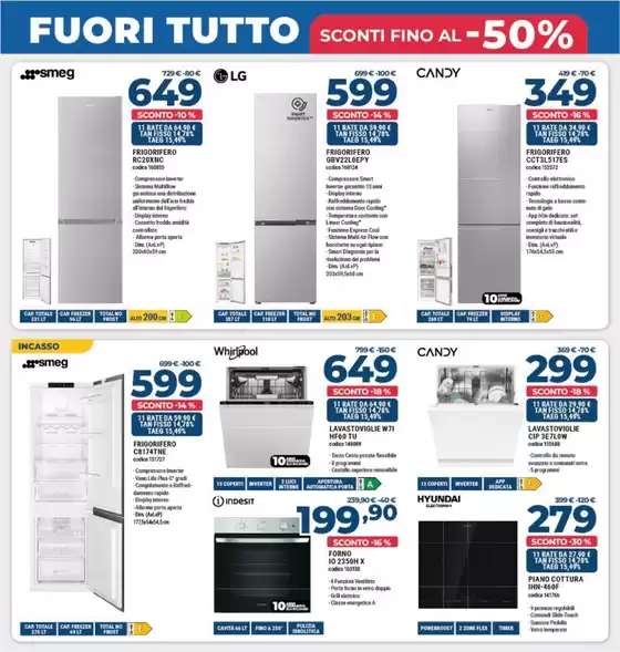 Sconti fino al -50%