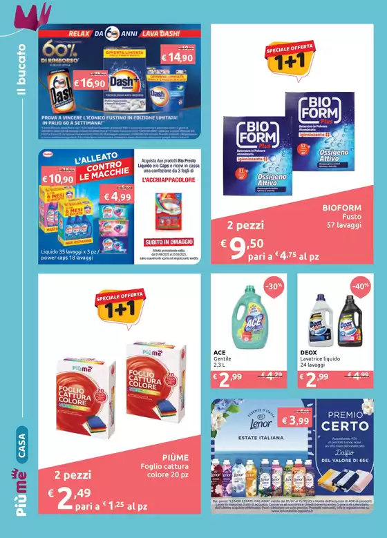 Offerte sotto l'ombrellone.