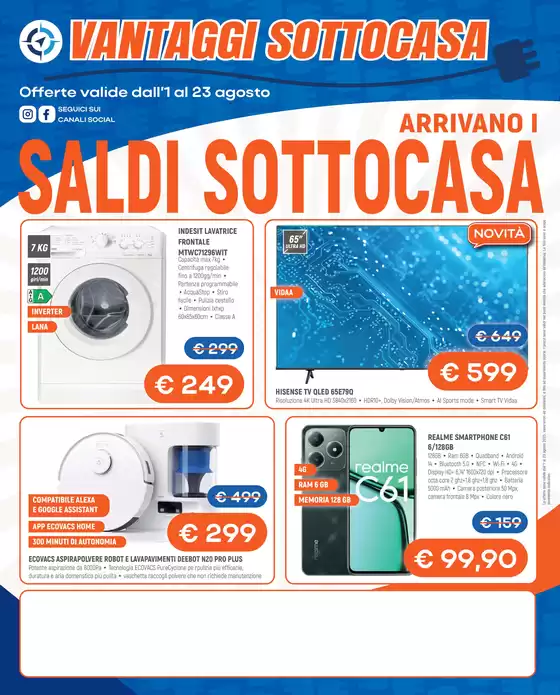 Arrivano i saldi sottocasa