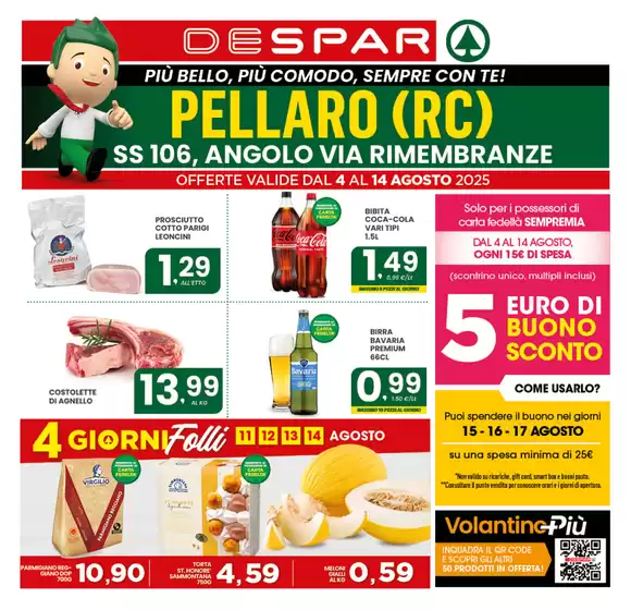 5 euro di buono sconto 