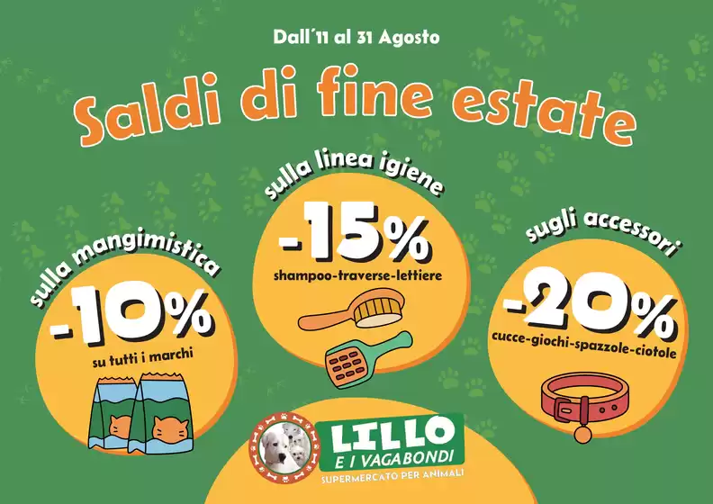 Saldi di fine estate
