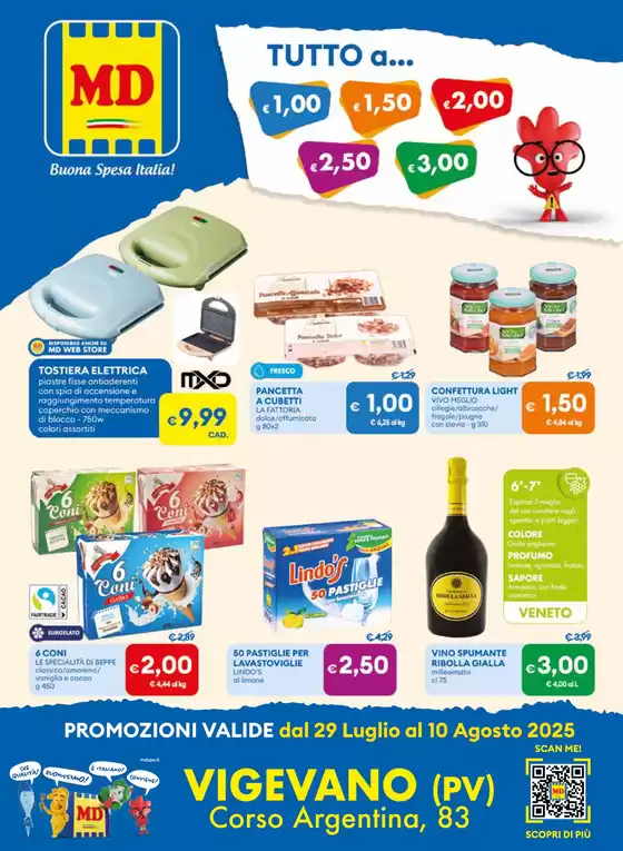 Tutto a 1€ 1.5€ 2€ 2.5€ 3€