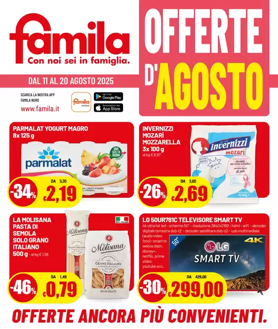 Offerte d'Agosto