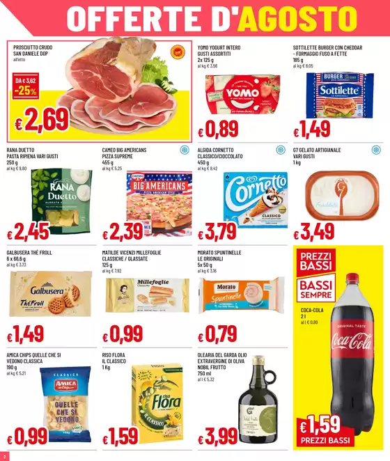 Offerte d'Agosto
