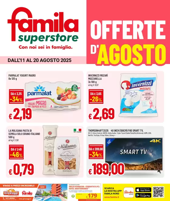 Offerte d'Agosto