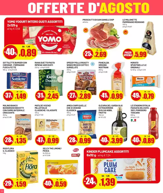 Offerte d'Agosto