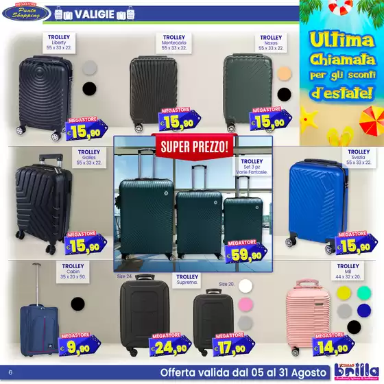 Ultima chiamata per gli sconti d'estate!
