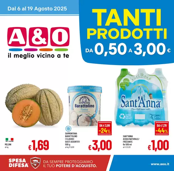 TANTI PRODOTTI DA 0,50 A 3,00€
