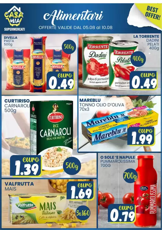 Si parte! Caricati le nostre offerte strepitose