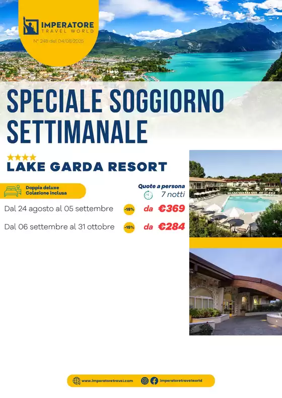 2025 Speciale Soggiorno Settimanale - Lake Garda Resort