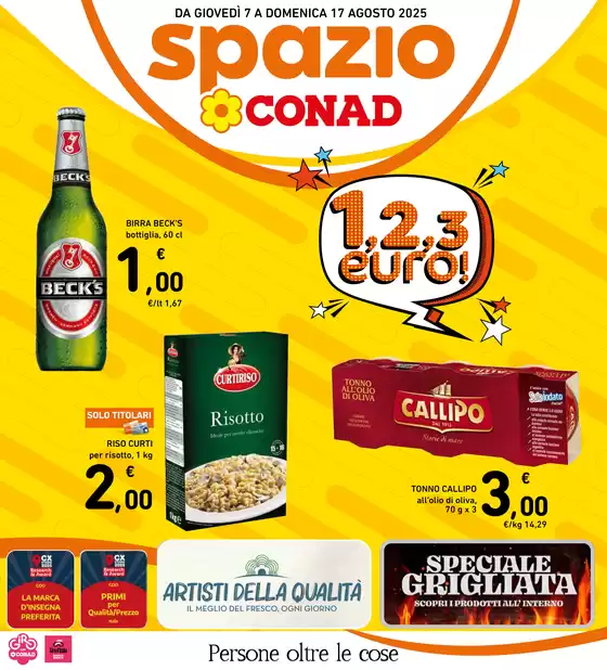 Volantino Spazio Conad a San Severo | 1, 2, 3€ | 2025-08-07T00:00:00.000Z - 2025-08-17T00:00:00.000Z