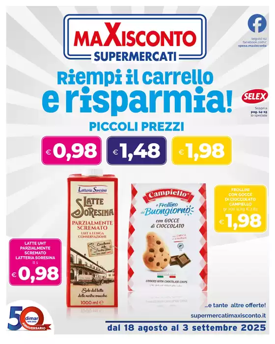 Riempi il carrello e risparmia
