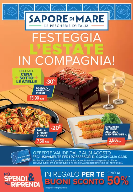 Festeggia l'estate in compagnia!