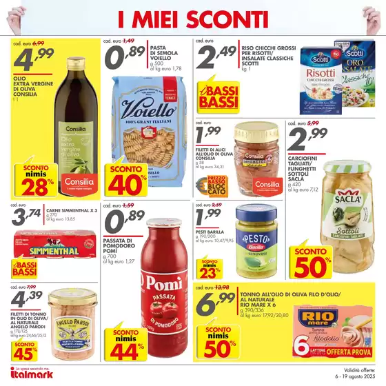 I miei sconti