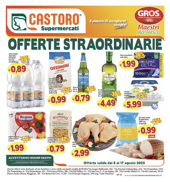 OFFERTE STRAORDINARIE