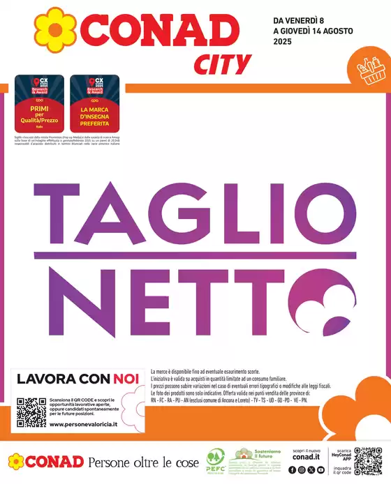 Taglio netto