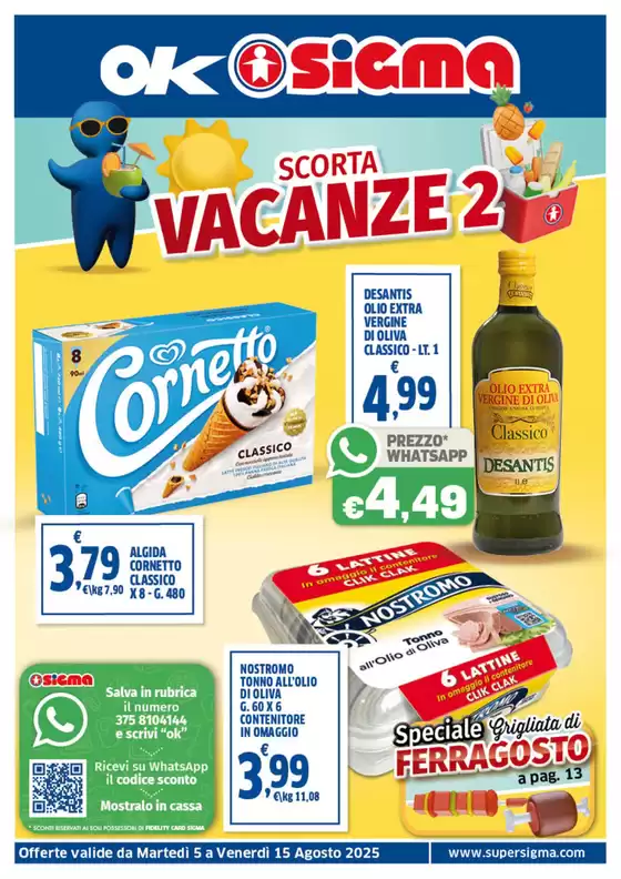 SCORTA VACANZE 2